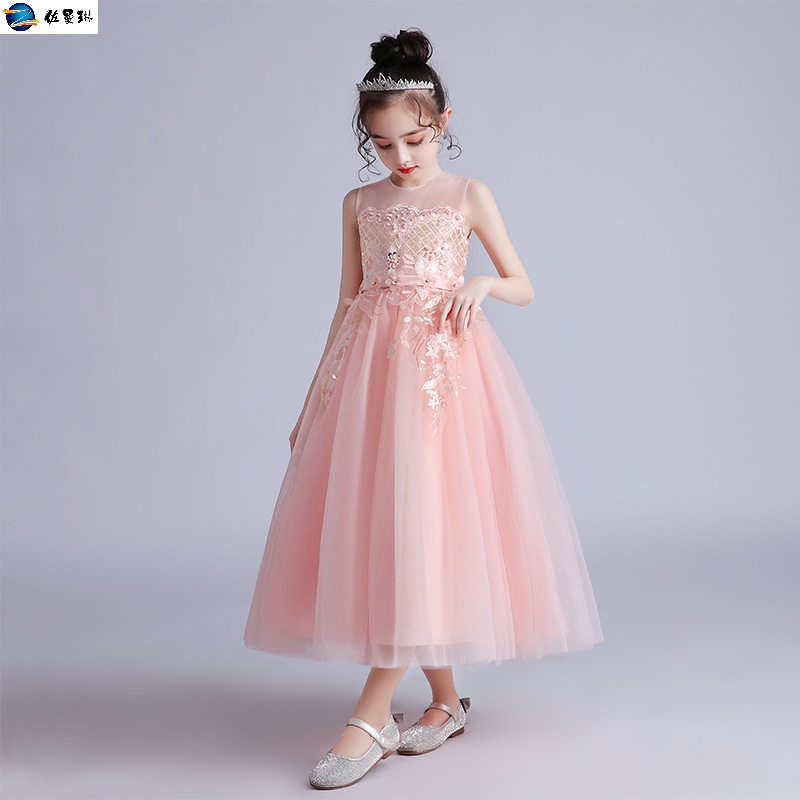 女童婚纱蓬蓬公主裙夏款中大童裙子 佐曼琳连衣裙