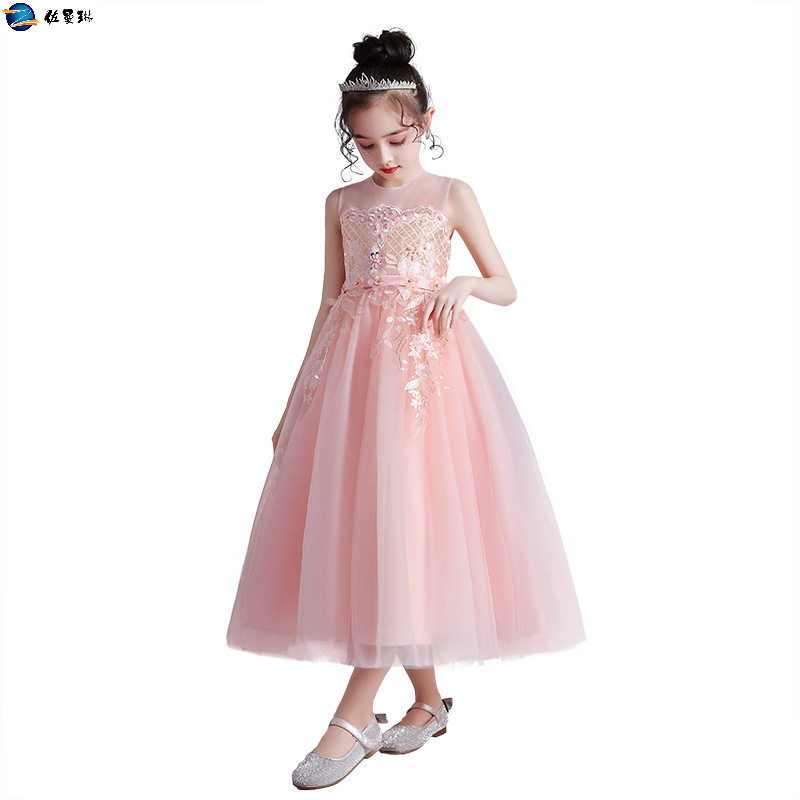 女童婚纱蓬蓬公主裙夏款中大童裙子 佐曼琳连衣裙