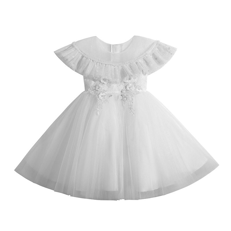 婚纱小女孩公主裙蓬蓬裙纱裙演出服 佐曼琳连衣裙