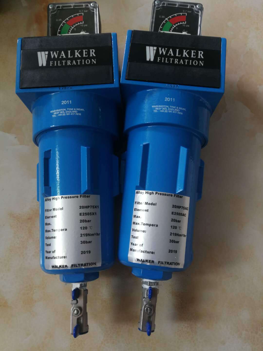 20HP75X1XAAC 压力20Bar 铝合金高压沃克WALKER高压过滤器 广东 - 图0