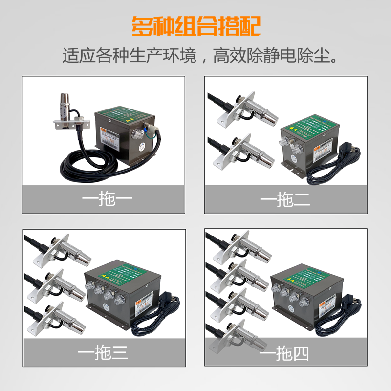 SL-005除静电离子风嘴等离子除尘风枪工业高压离子喷嘴静电消除器 - 图2