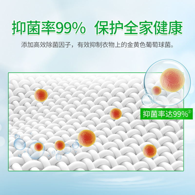 好爸爸洗衣粉皂粉量贩装5.45kg天然亲肤除菌机洗专用家庭装批发