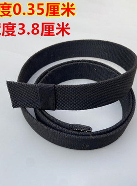 单卖帆布腰带男士加厚编织皮带条