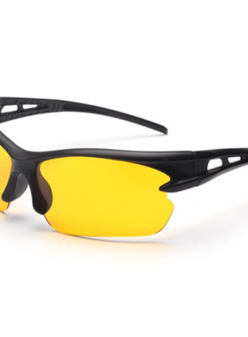 骑车防蚊虫防风沙平光镜夜视镜