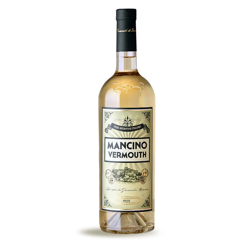 意大利进口 MANCINO VERMOUTH SECCO 曼奇诺干威末酒 开胃酒750ml - 图2