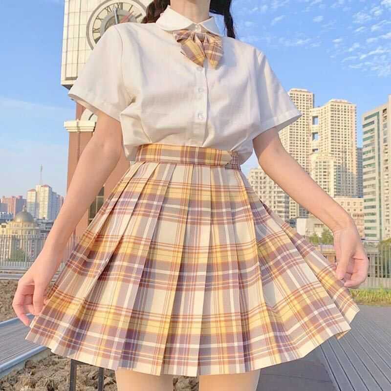 新款原创初夏jk制服裙子正版班服校服套装学院风女夏款甜美学生装