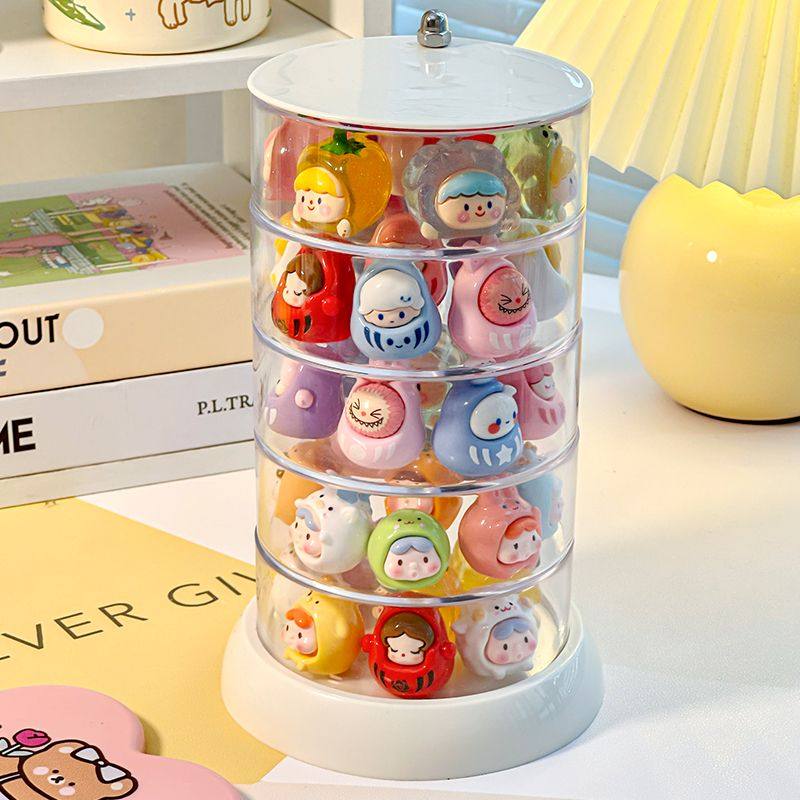 泡泡萌粒盲盒萌粒展示盒叠叠乐公仔手办小摆件云朵罐盲盒收纳盒,淘宝优惠券,粉丝福利购,淘宝优惠卷