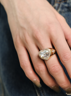 MINTTHERAPY大爱心戒指