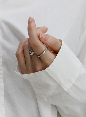 无怯女通体纯银简约风高级电镀