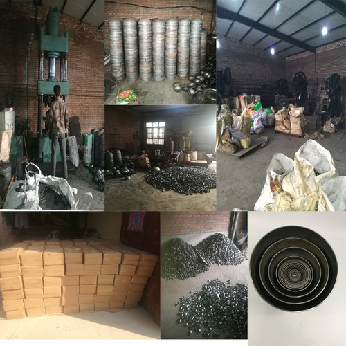 空心铁球 焊接加工护栏装饰管子球冲压工艺圆球五金铁艺配件碳钢 - 图2