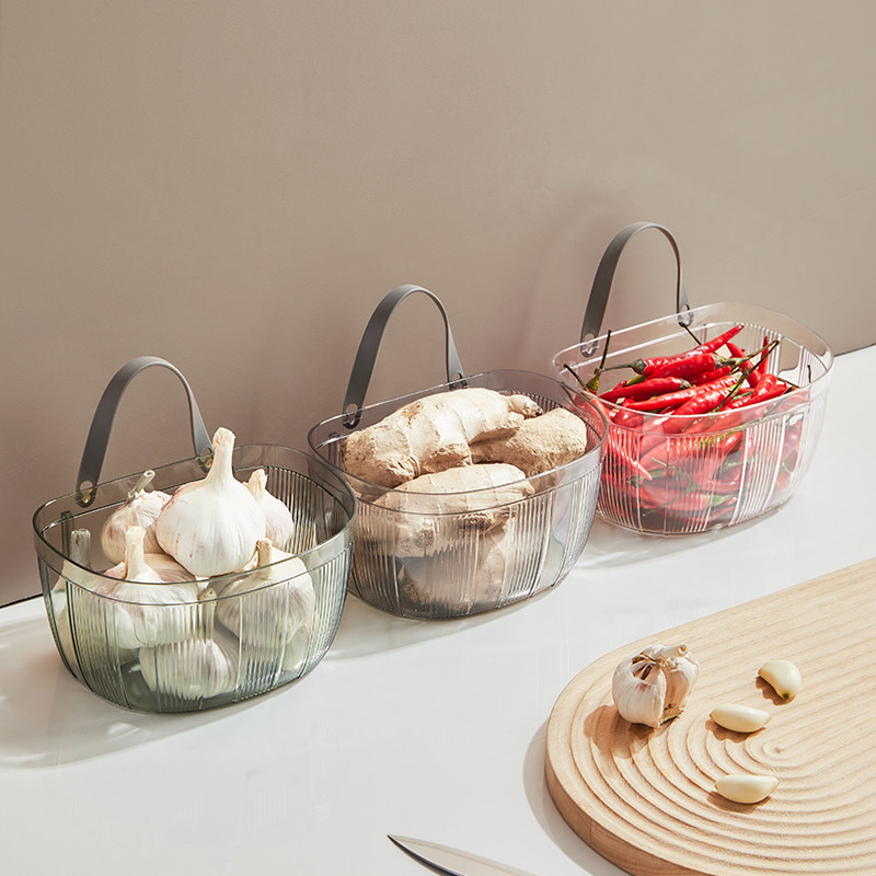 葱姜蒜收纳筐厨房放葱蒜头壁挂置物篮生姜大蒜收纳盒墙上挂菜篮子,淘宝优惠券,粉丝福利购,淘宝优惠卷