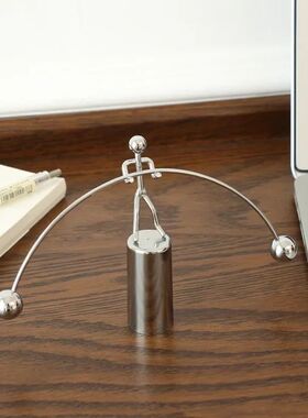 1Pc Newton Pendulum Ball Men Iron Man Cradle Creative Balanc