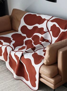 Jacquard Imitation Cashmere Throw Blanket Soft Leisure Bedsp