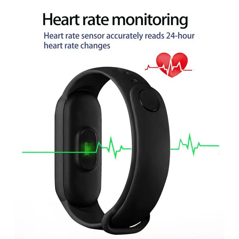 Band 7 Smart Watch Men Women Fitness Heart Rate Sports Smart - 图3