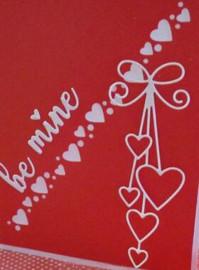 Heart Love Bow Tie Metal Cutting Dies for DIY Scrapbooking A