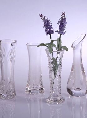 Vases Transparent Plastic Flower Vase Creative Home Imitatio