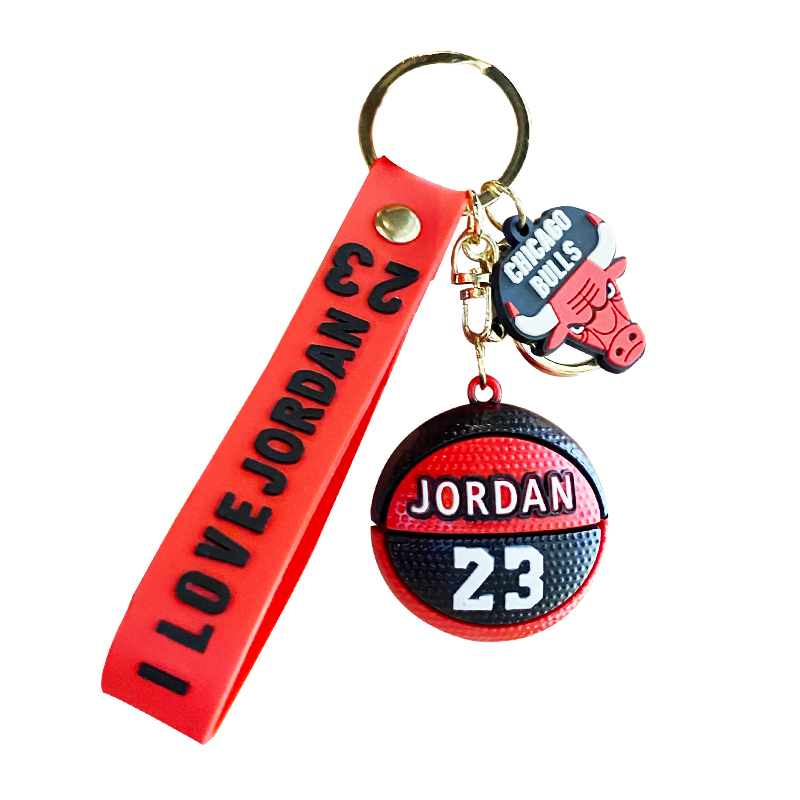 球星篮球钥匙扣科比库里詹姆斯欧文书包挂件学生纪念品定制小礼物