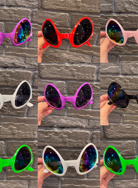 外星人搞怪眼镜生日派对沙雕墨镜