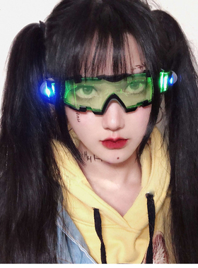 未来科技感夜店装备拍照道具眼镜