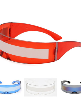 长方形个性男女科技感儿童眼镜潮