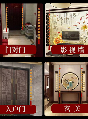 聊葫葫芦字串天然葫芦中国结挂饰