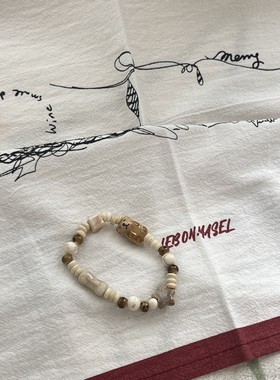 女孩女生陶瓷天然石甜美可爱有趣