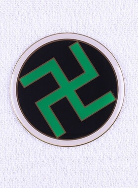 8公分黄铜万字符 太极八卦墙贴自粘 补角牌 居家新房装修公司