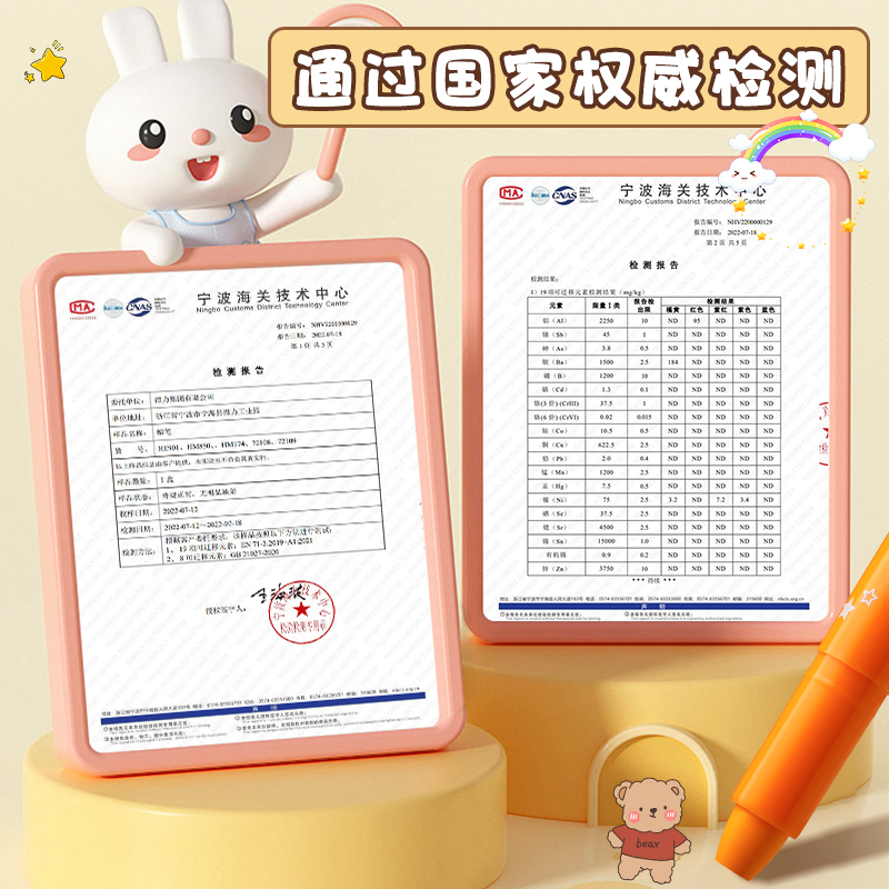 得力蜡笔炫彩棒巨可水洗丝滑不脏手蜡笔安全无毒小学生幼儿园专用儿童绘画水溶性彩笔涂鸦填色画笔旋转油画棒