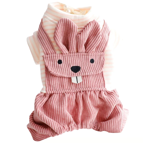 Осенняя одежда для собак Осенняя одежда с четырьмя брюками для ремней на сайте