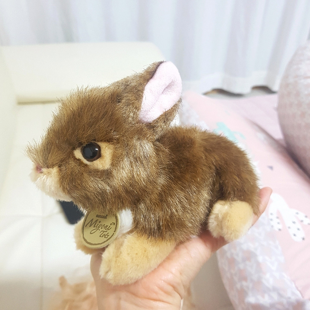 韩国代购进口趴趴小兔子玩偶/车用车载小号兔兔公仔/仿真毛绒玩具,淘宝优惠券,粉丝福利购,淘宝优惠卷