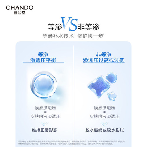 【新品上市】自然堂极地等渗补水修护面膜益生菌温和敏感肌可用 - 图0