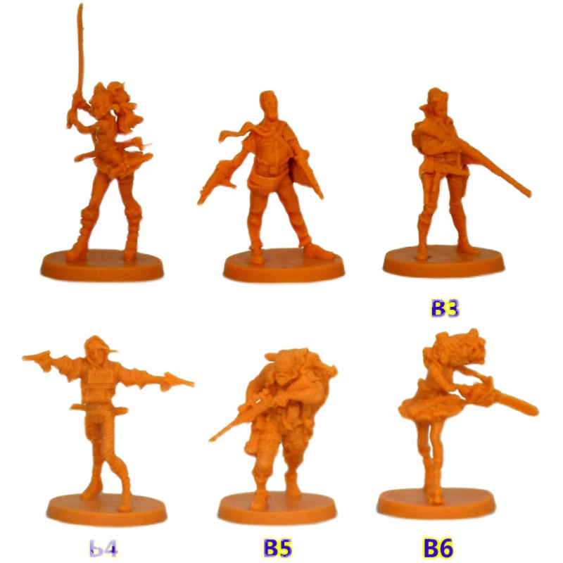 新无尽杀戮第二版桌游模型 末世穷途重踏尸路 英雄幸存者僵尸丧尸 - 图3