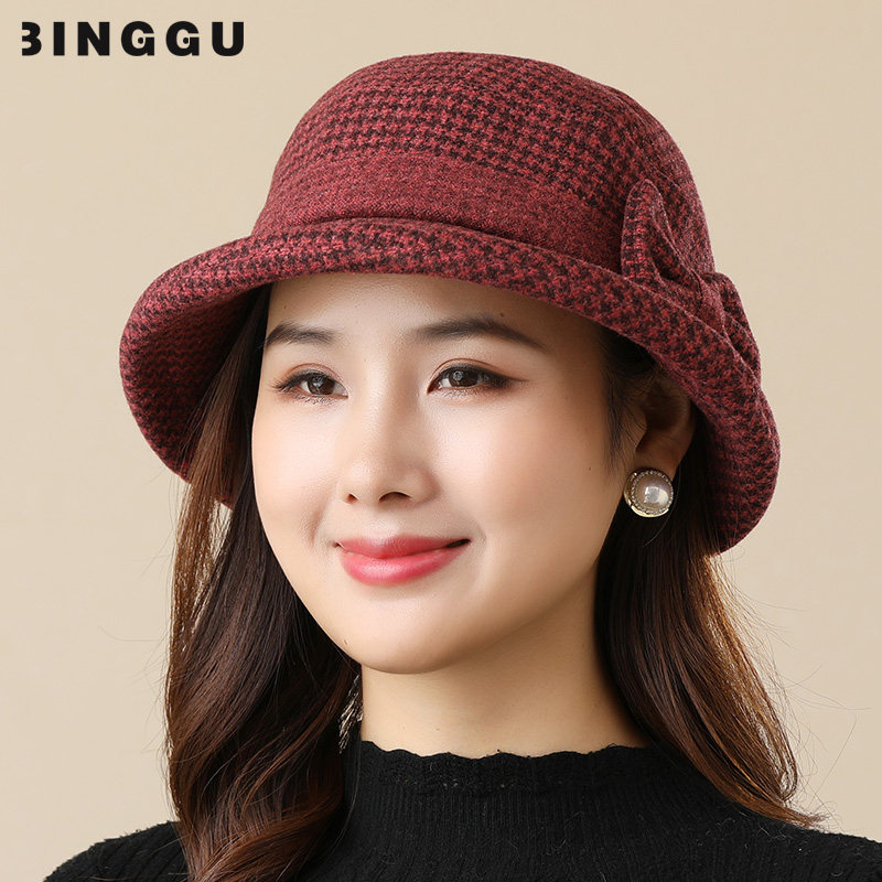 中老年人帽子女秋冬季妈妈盆帽新款老人奶奶春秋休闲渔夫帽老太太,淘宝优惠券,粉丝福利购,淘宝优惠卷