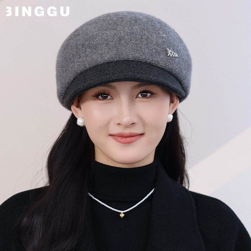 帽子女士冬季2025新款鸭舌帽中老年人妈妈奶奶时尚保暖贝雷帽洋气,淘宝优惠券,粉丝福利购,淘宝优惠卷