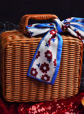 名古绣艺手工刺绣真丝围巾