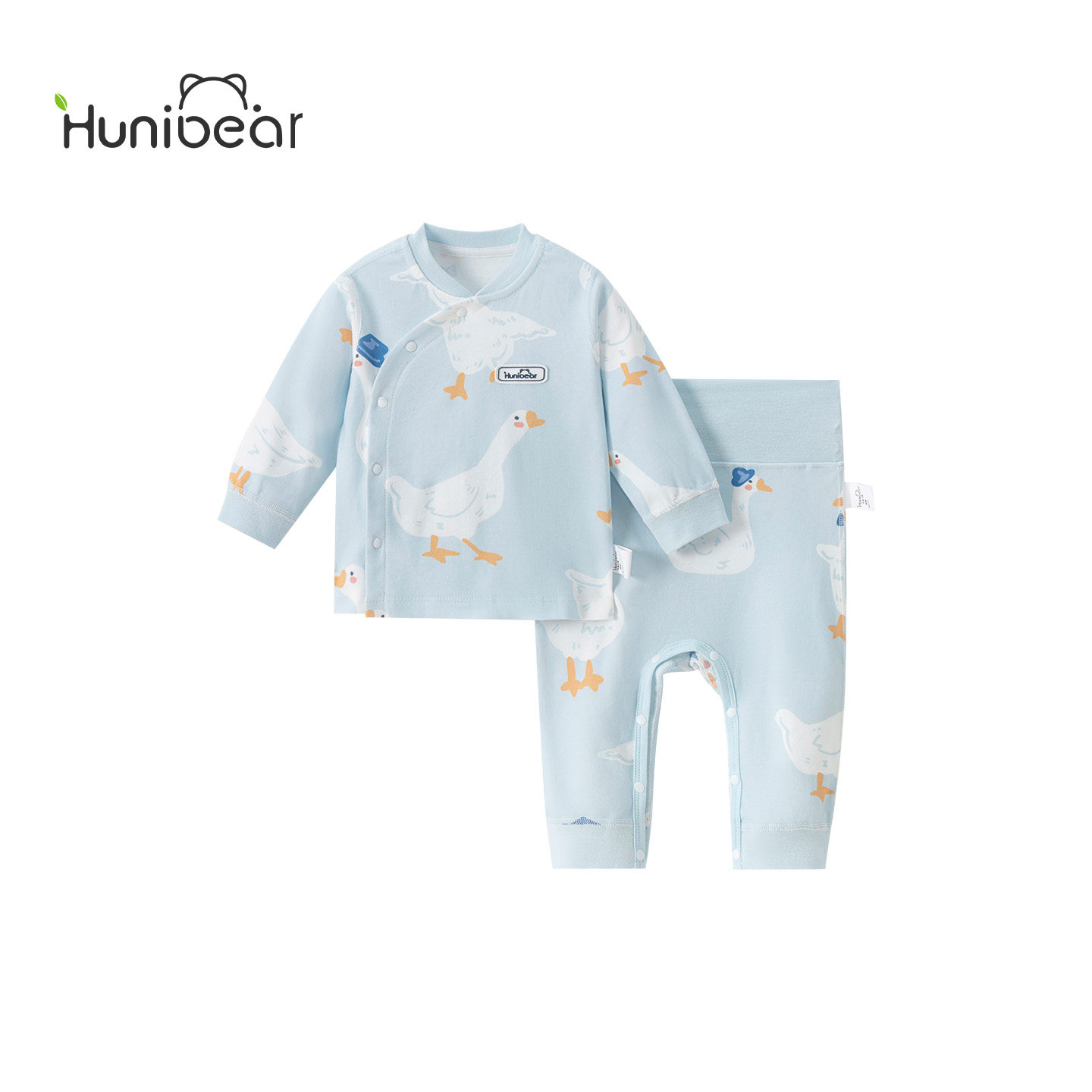 欢喜小熊婴儿内衣套装宝宝纯棉抗菌防螨秋装衣服儿童高腰秋衣秋裤,淘宝优惠券,粉丝福利购,淘宝优惠卷