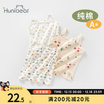 Baby baby Summer care children Vest A Category Pure Cotton Girl No Bones Clothes Toddler Baby Girl Slim