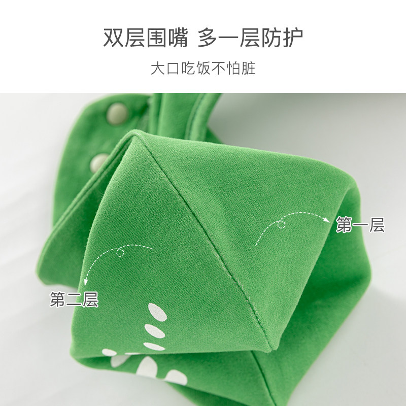 婴儿春装纯棉哈衣长袖新生宝宝睡衣 欢喜小熊连身衣/爬服/哈衣