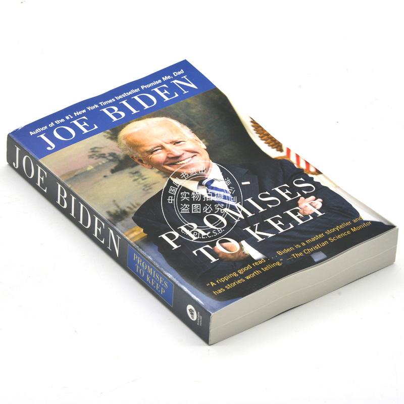 拜登自传: 信守诺言 英文原版 Promises to Keep: On Life and Politics 乔·拜登传记 Joe Biden 自传回忆录 纽约时报畅中图 - 图0