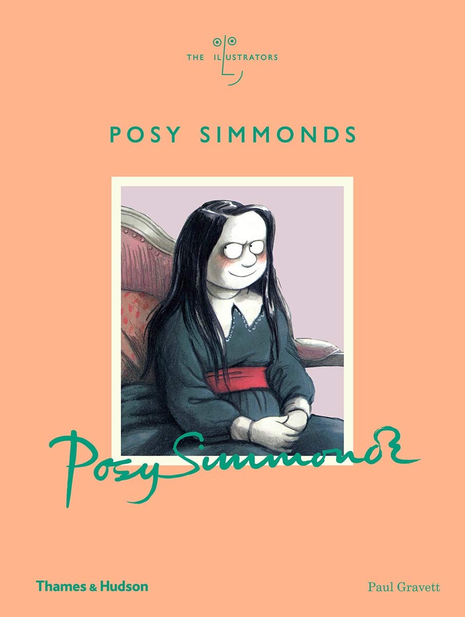 波西·西蒙兹  插图画家 儿童文学大师 插画家系列人物传记 英文原版 Posy Simmonds: The Illustrators 精装 中图 - 图0