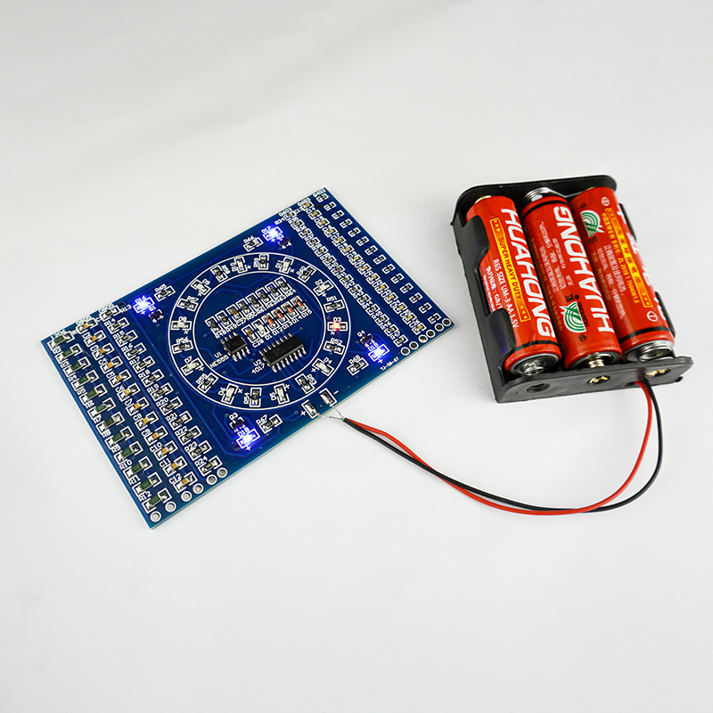 贴片旋转流水灯DIY电子套件焊接练习板技能训练教学实训TJ-56-67,淘宝优惠券,粉丝福利购,淘宝优惠卷