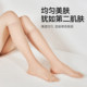 中筒丝袜女薄款防勾丝防滑夏季jk小腿半截丝袜过膝肉色美肤长筒袜