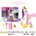 Pony Polaroid Princess Pink Crystal Castle Công chúa vũ trụ Fantasy Pony Castle Princess Girl Toy - Đồ chơi gia đình