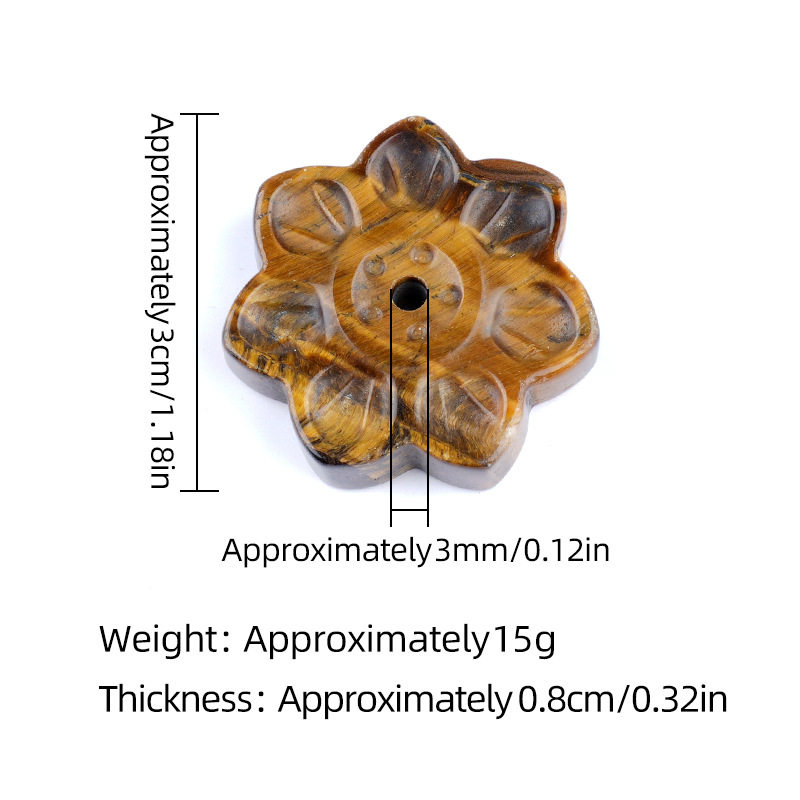 30mm天然水晶莲花香插粉晶线香香托底座虎眼石香炉插工艺品摆件,淘宝优惠券,粉丝福利购,淘宝优惠卷