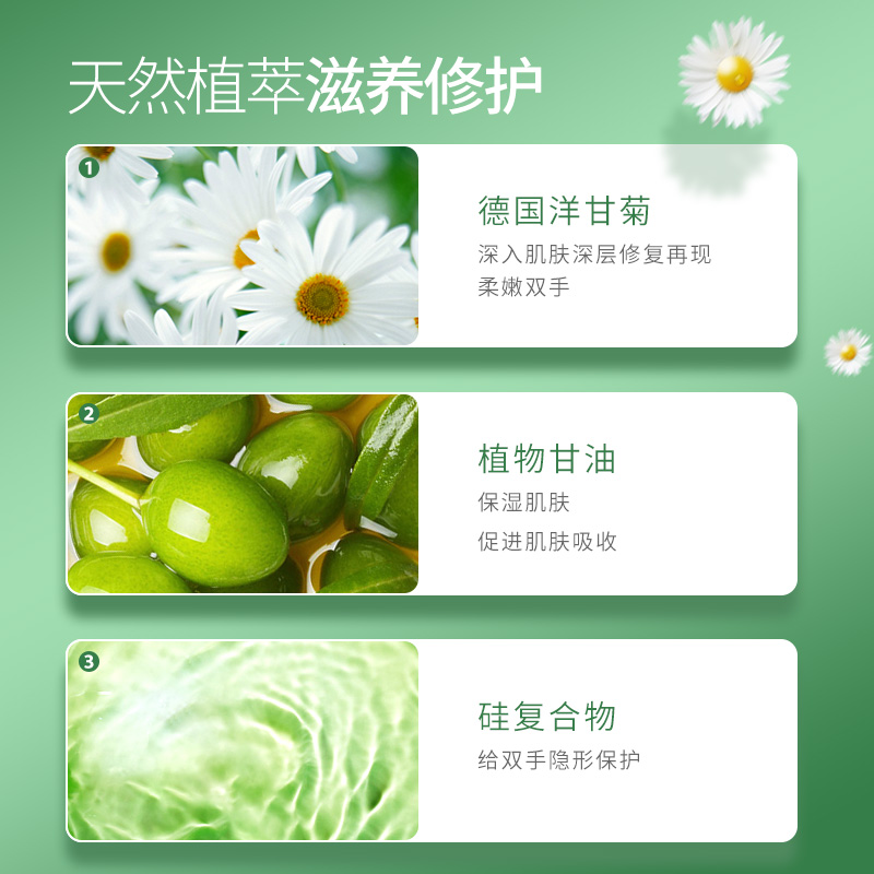drogistplein海外旗舰店德国洋小甘菊雏菊护手霜女滋润保湿补水便携小巧随身秋冬季防干裂2
