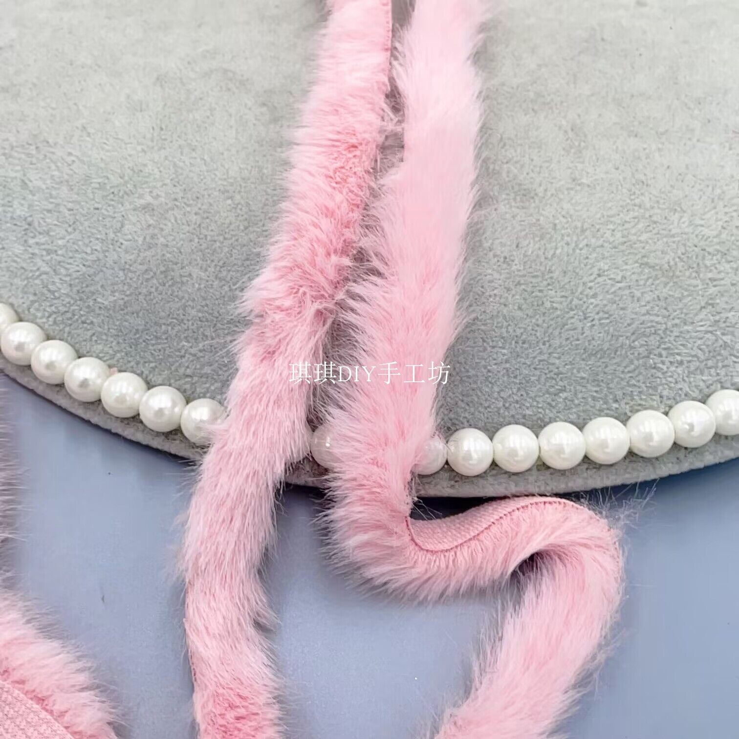 1cm仿水貂绒毛条diy手工自制毛绒发夹发圈抓夹头饰材料配件仿毛条,淘宝优惠券,粉丝福利购,淘宝优惠卷