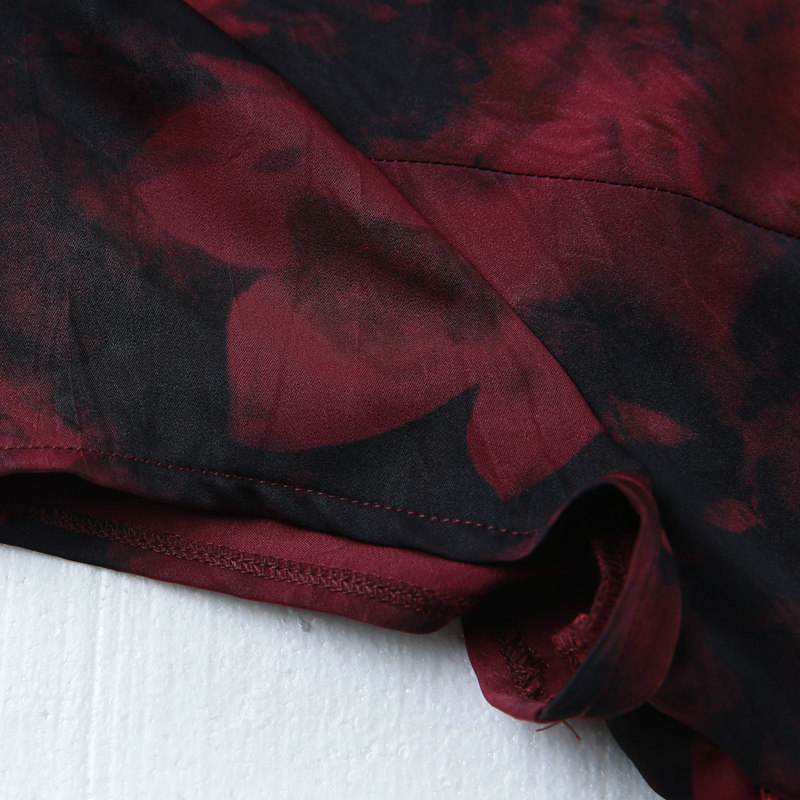 妈妈夏装短袖t恤洋气减龄缎阔腿裤 雪中花女装中老年女装