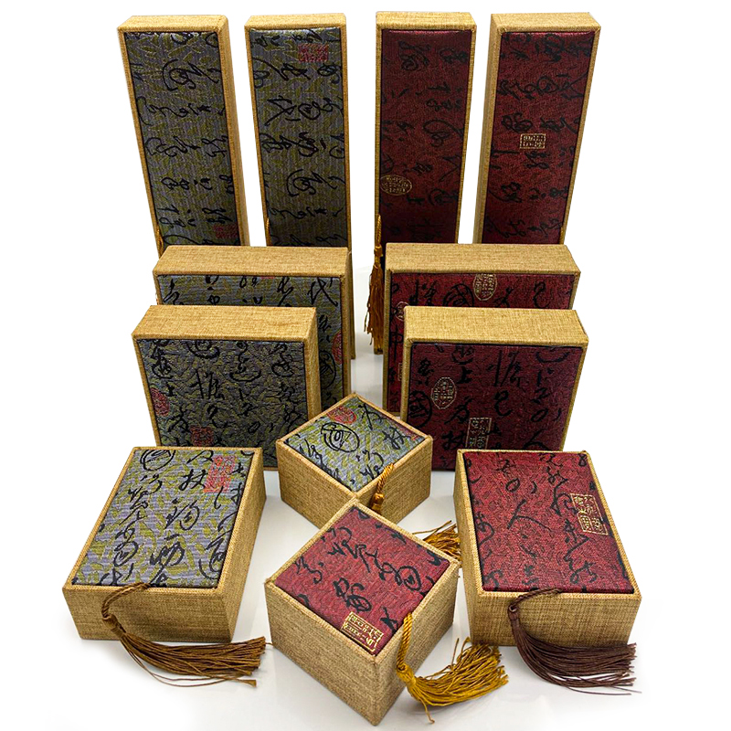 珠宝玉器饰品首饰盒复古流苏项链手镯玉石收纳礼盒吊坠核桃把件盒,淘宝优惠券,粉丝福利购,淘宝优惠卷