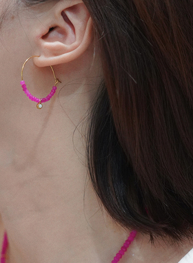 耳边铛白百何欧泊澳宝石手链项链