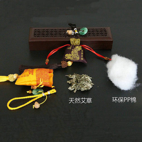 端午节观音香包空袋吉祥福袋香囊随身香包寺庙香袋汽车挂件礼品 - 图1
